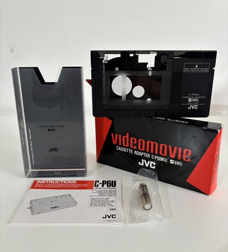Jvc p6u vhs to - jvc, vhs-c