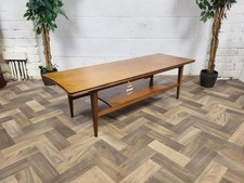 Vintage Mid-Century Teak Long
