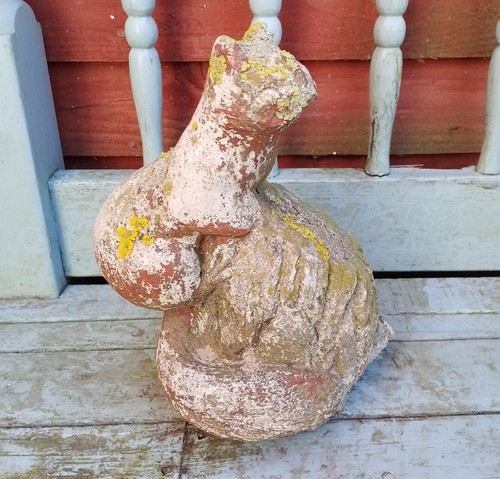 Vintage c1970s concrete stone