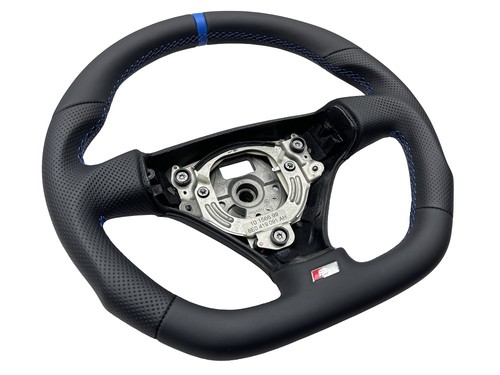 Tuning steering wheel leather