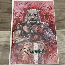 Invincible Battle Beast #1 TFAW Excl 2x Signed David Mack  & Ryan Ottley COA