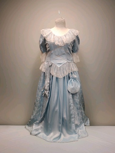 Ladies blue georgian - blue,
