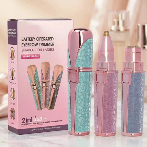 2in1 rechargeable facial hair - 2in1,