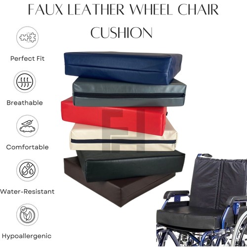 Memory foam wheelchair faux - foam,