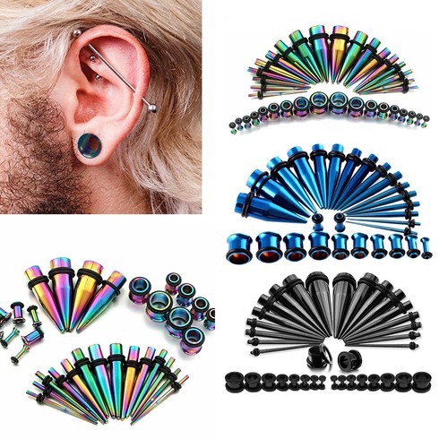28x stainless steel ear - 28x,
