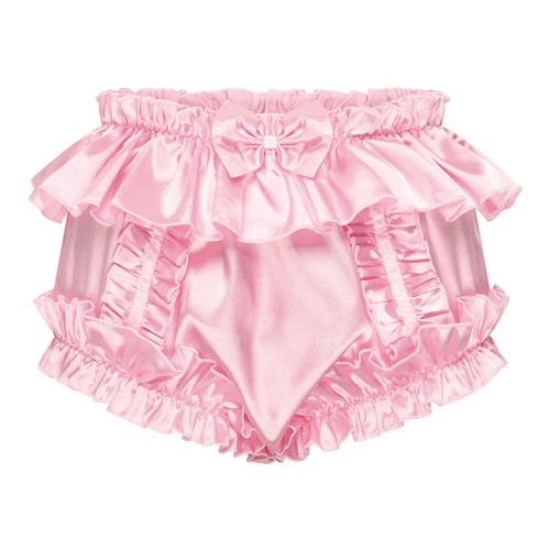 Sissy frilly ruffled satin - sissy,
