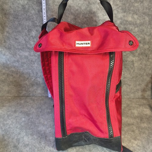 Hunter red wellington boot bag - red,