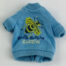 Tammy Pepper Doll Vintage Ideal Kooky Sweatshirt ‘Buzzin’ RARE Sindy