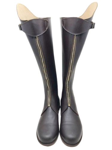 Mens leather knee high - mens, boots