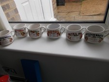 6 X VINTAGE CERAMIC SOUP