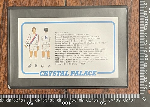 1970s crystal palace football - 1970s,