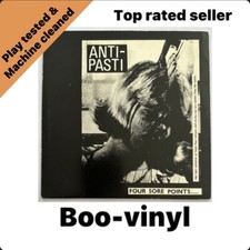 Anti-Pasti  Four Sore Points Vinyl Record 7" Single 4 Track EP  1980 Punk Vg+