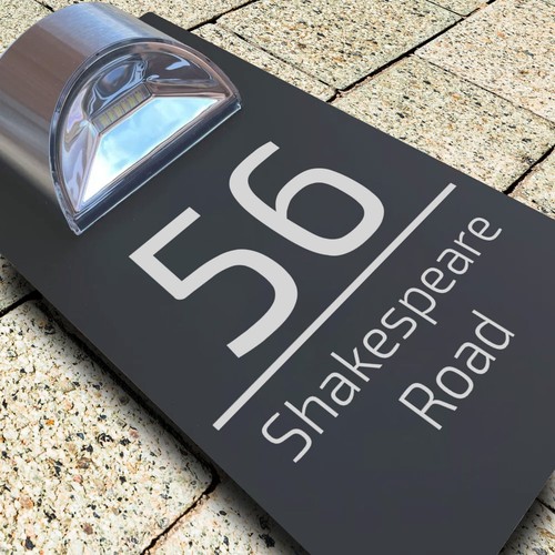 House number plaques - house,