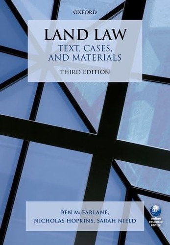 Land law text cases and - text,, cases,