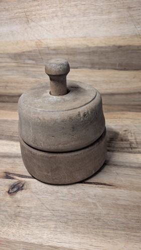 Antique wood butter - wood,