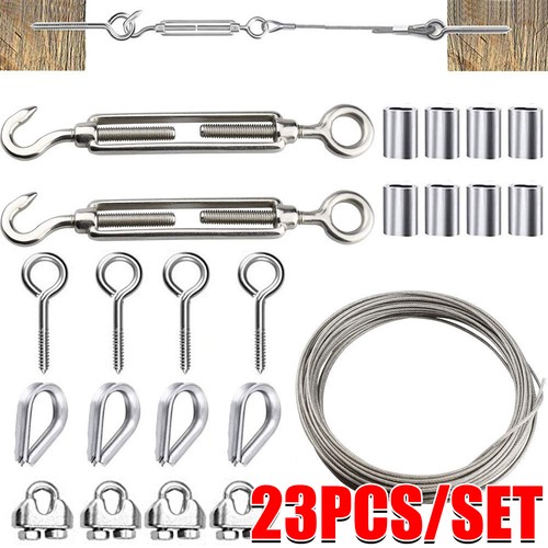 Wire rope kit - rope, stainless