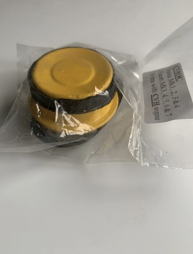 Yellow metal oil filler cap - metal,