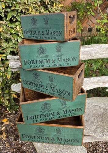 Fortnum mason wooden boxes - fortnum,