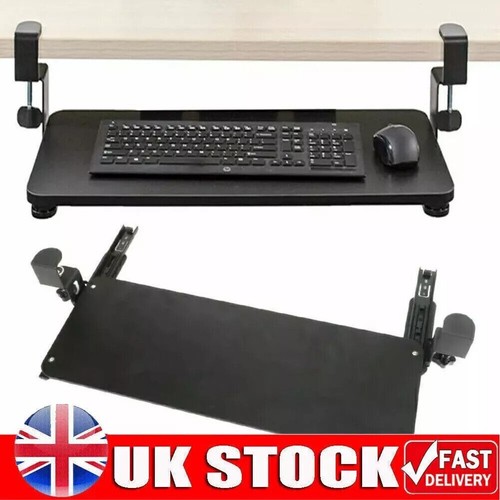 Keyboard tray under desk - tray,