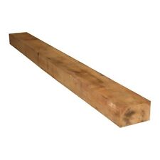 200x100mm x 2.4m Long New Oak Sleepers - 5 Sleeper Deal