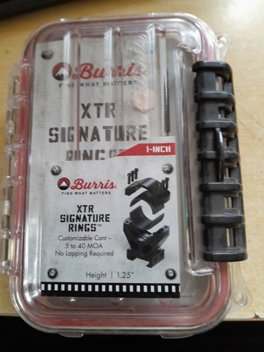 Burris xtr signature 25mm - signature,