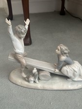 Lladro Figurine Boy And Girl