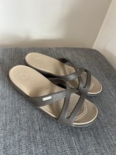 Crocs Brown Small Wedge Rubber