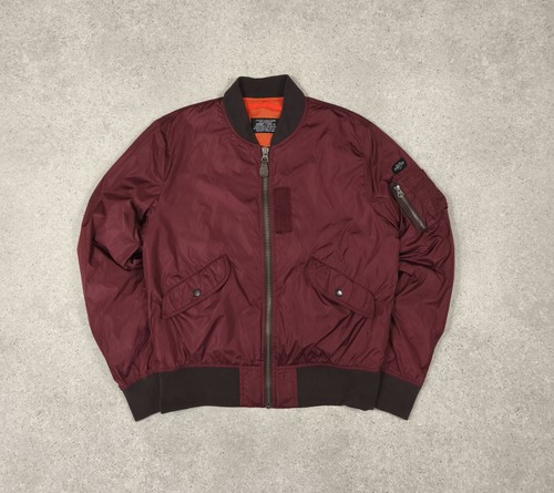 Schott nylon bomber - nylon, ma-1
