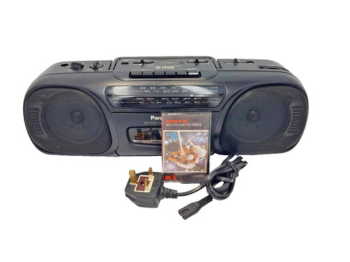 Panasonic fs430 boombox - panasonic, rx-fs430