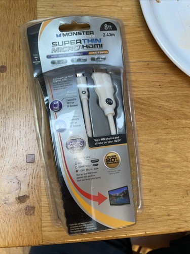 Monster super thin hdmi cable - thin,