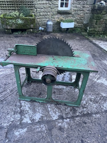 Bamfords saw bench vintage - saw,