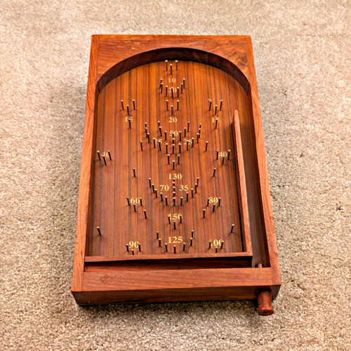 Wooden bagatelle tabletop - wooden,