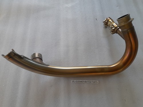 Triumph exhaust downpipe - exhaust,
