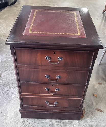 Antique style red leather - antique,
