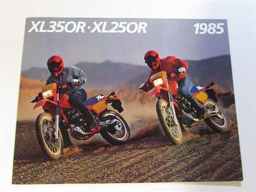 1985 xl350r xl250r - 1985, sales
