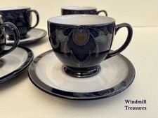 4 DENBY BAROQUE DARK BLUE
