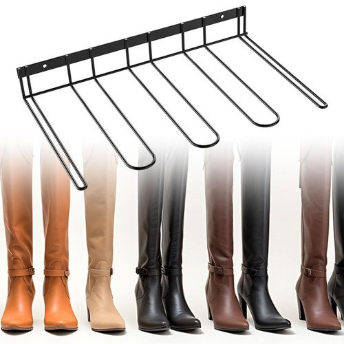 Wall mounted boot storage rack - mounted,