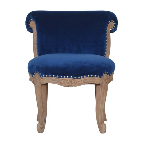 Oak toned vibrant blue - vibrant, studded