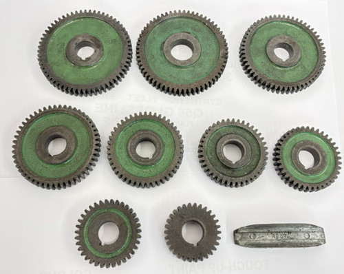 Used gears for myford lathe - a,