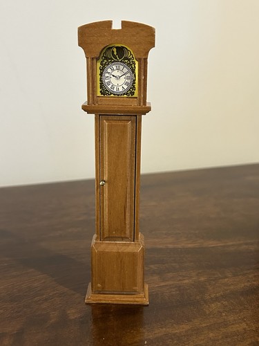 Dolls house grandfather clock - dolls,