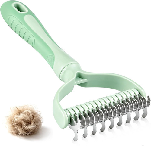 Dual sided pet grooming - sided,