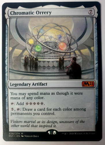 Chromatic orrery mtg m21 - m21,