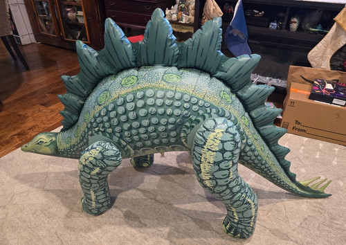 Vintage 1987 stegosaurus - vintage,