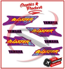Yamaha Blaster 250 Decals Reproduction Full Kit Custom Design 1996 Model Purple