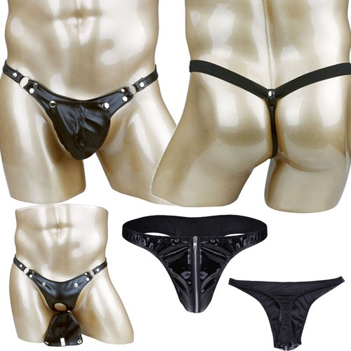 Men patent leather zipper - uk, men's