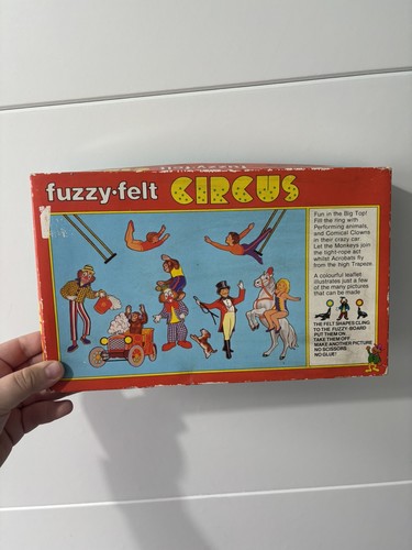 Vintage fuzzy felt - '70's,