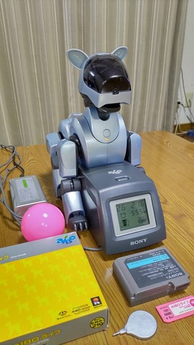 Sony aibo ers 210 - silver, blue