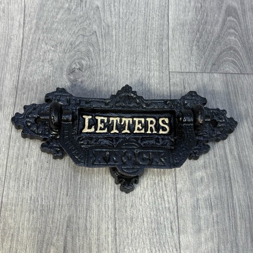 Small letterbox cast iron mail - letterbox,