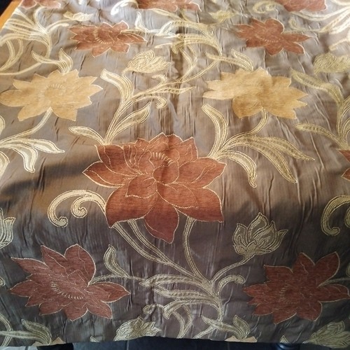 Brown mix floral - brown,