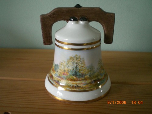 Rare coalport china bell - rare,